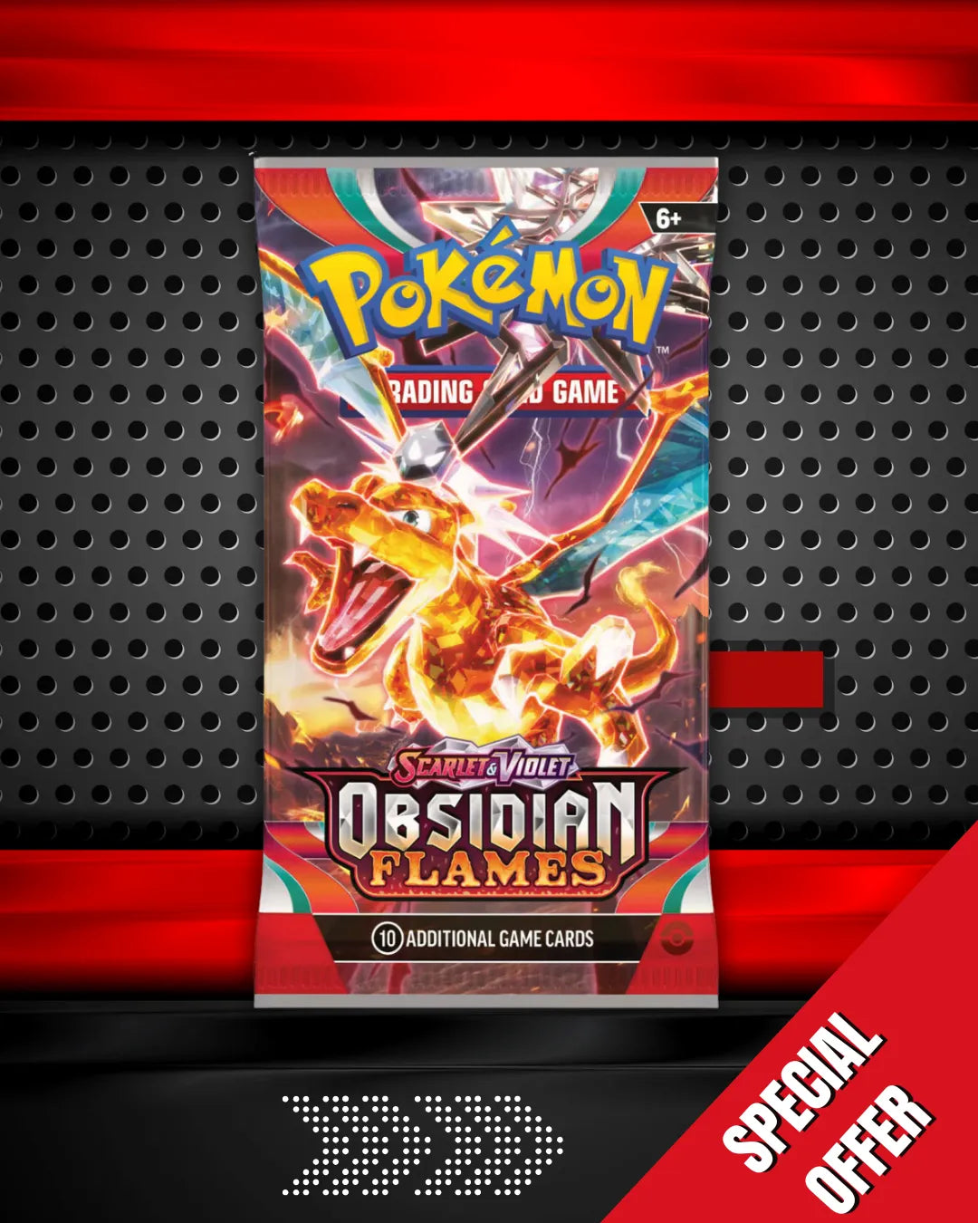 Pokémon TCG Obsidian Flames – Booster Pack