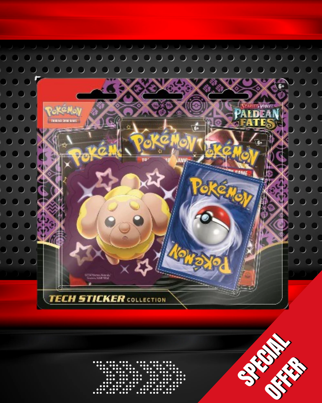 Paldean Fates Tech Sticker Collection