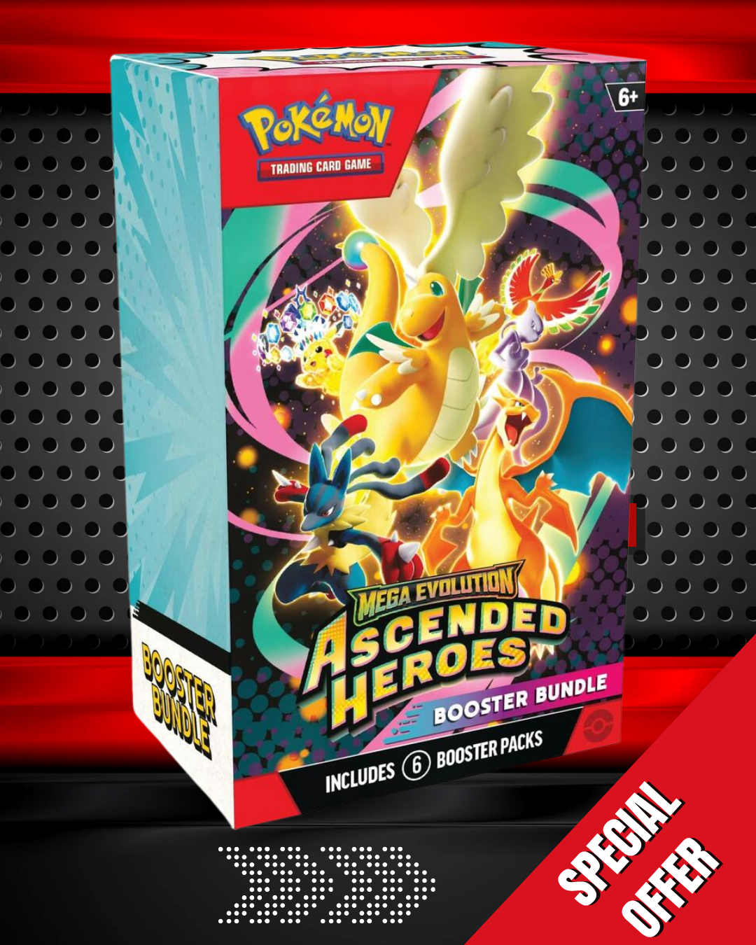 Pokemon TCG Ascended Heroes – Booster Bundle