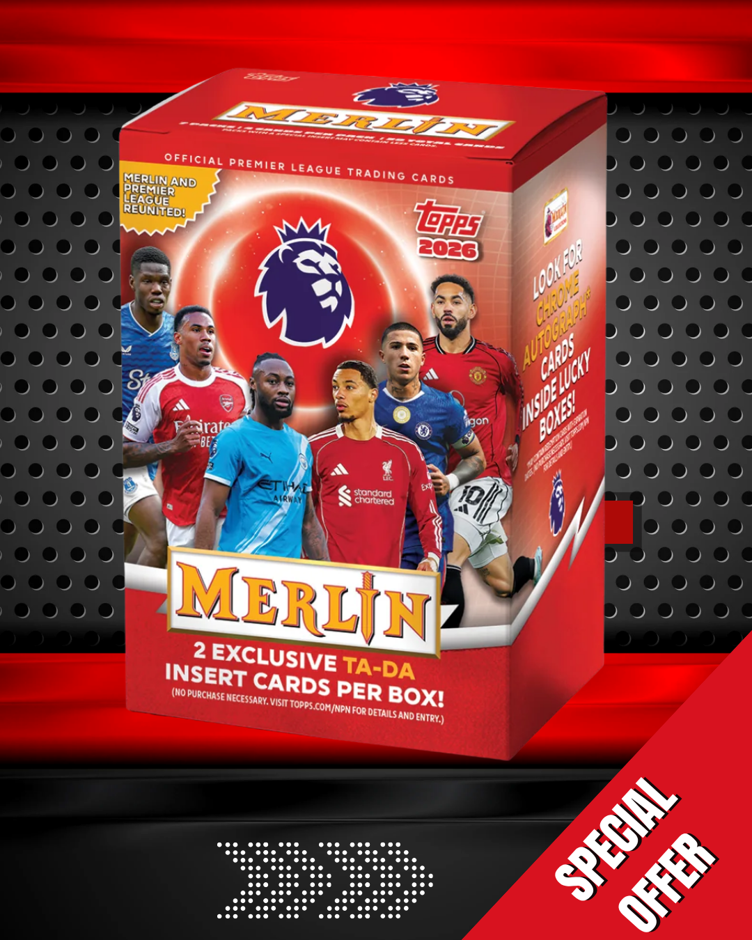 Topps Merlin Premier League 2026 – Value Box