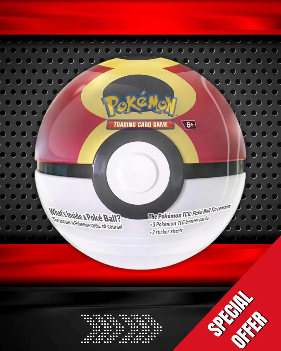 Pokeball Tin