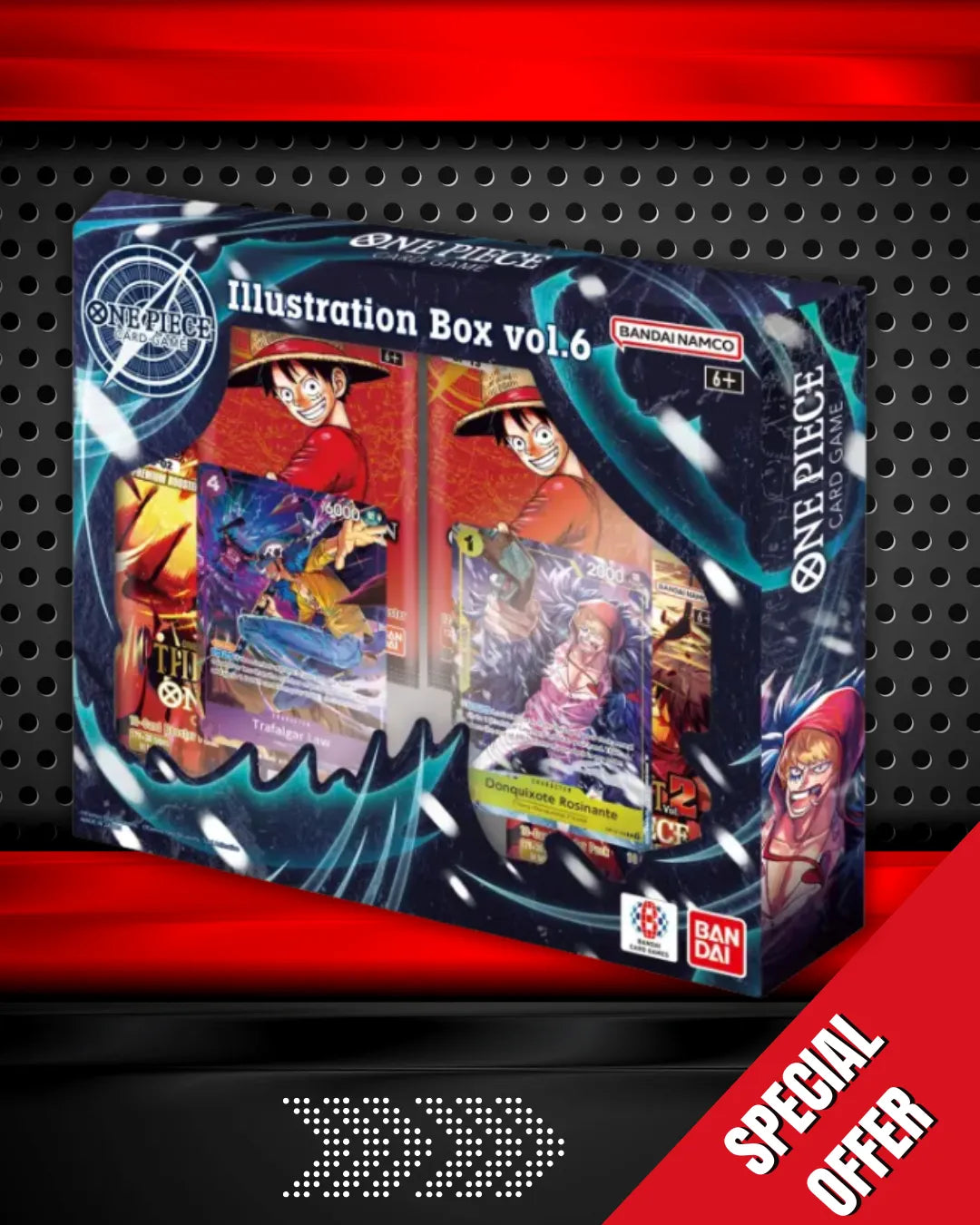 One Piece Card Game Illustration Box Vol. 6 (IB-06)