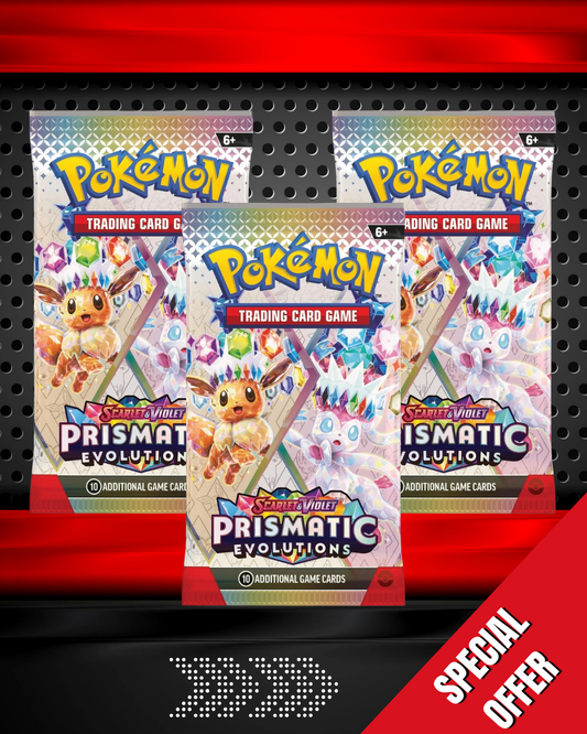 Pokémon TCG Prismatic Evolutions – Single Booster Pack
