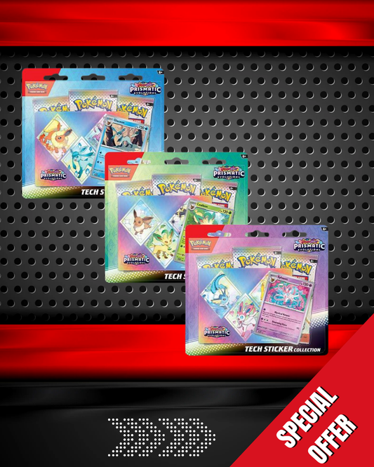 Prismatic Tech Sticker 3 Pack