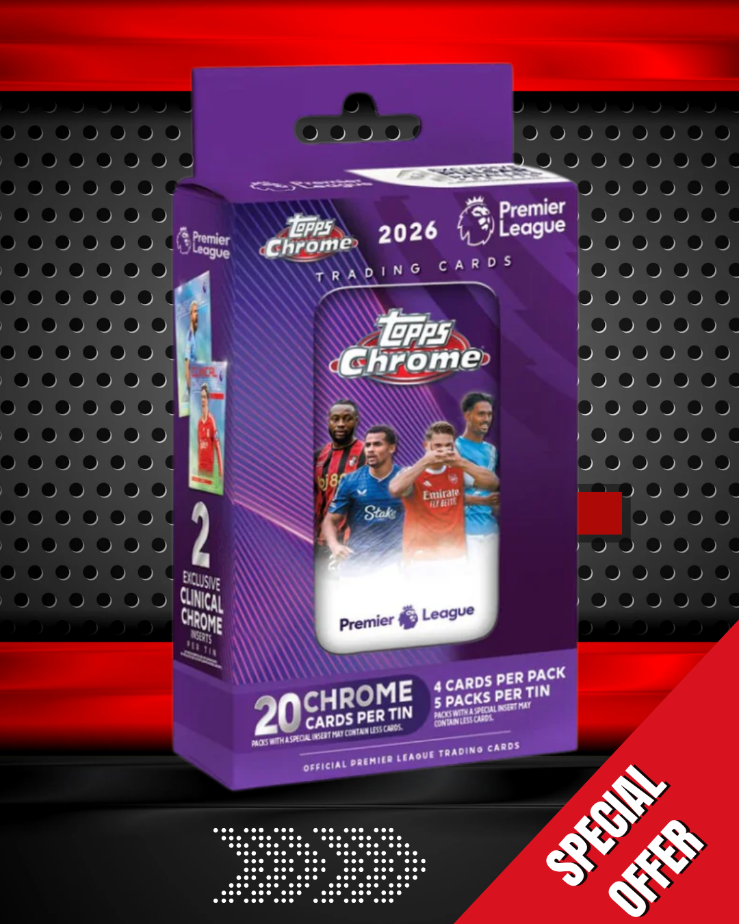 Topps Chrome Premier League Tins