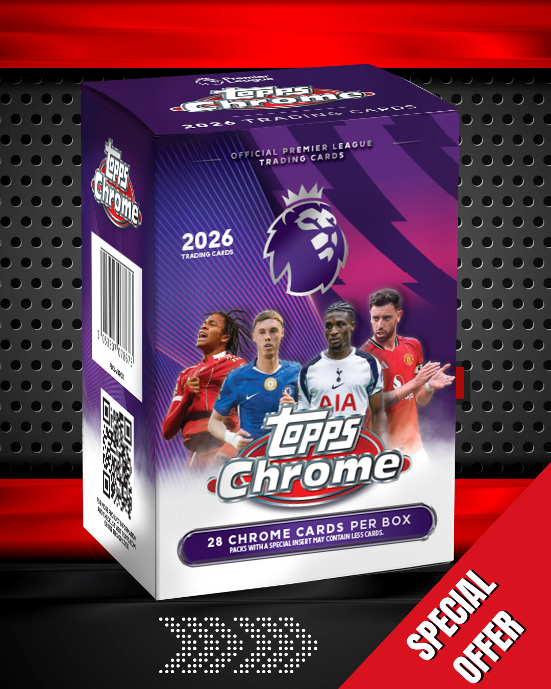 2026 Topps Chrome® Premier League - Value Box