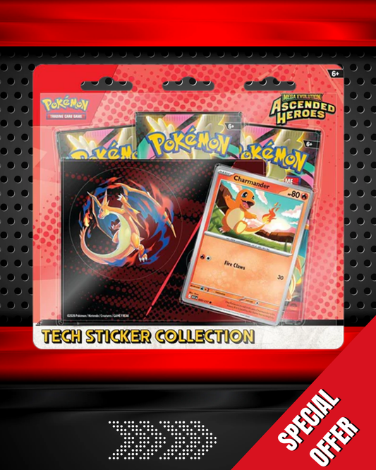 Pokémon TCG Ascended Heroes Tech Sticker Collection