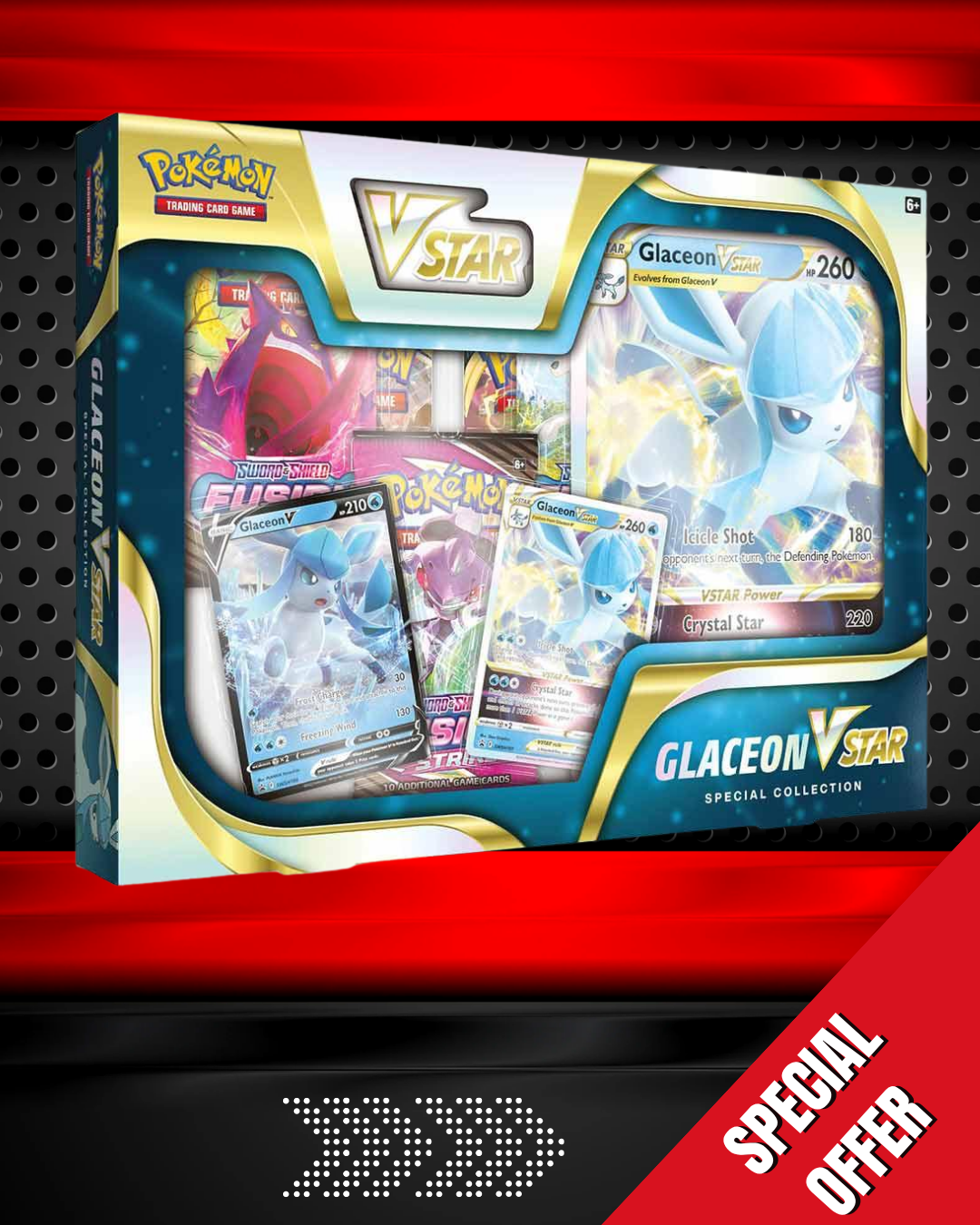 Pokemon TCG Glaceon VSTAR Special Collection
