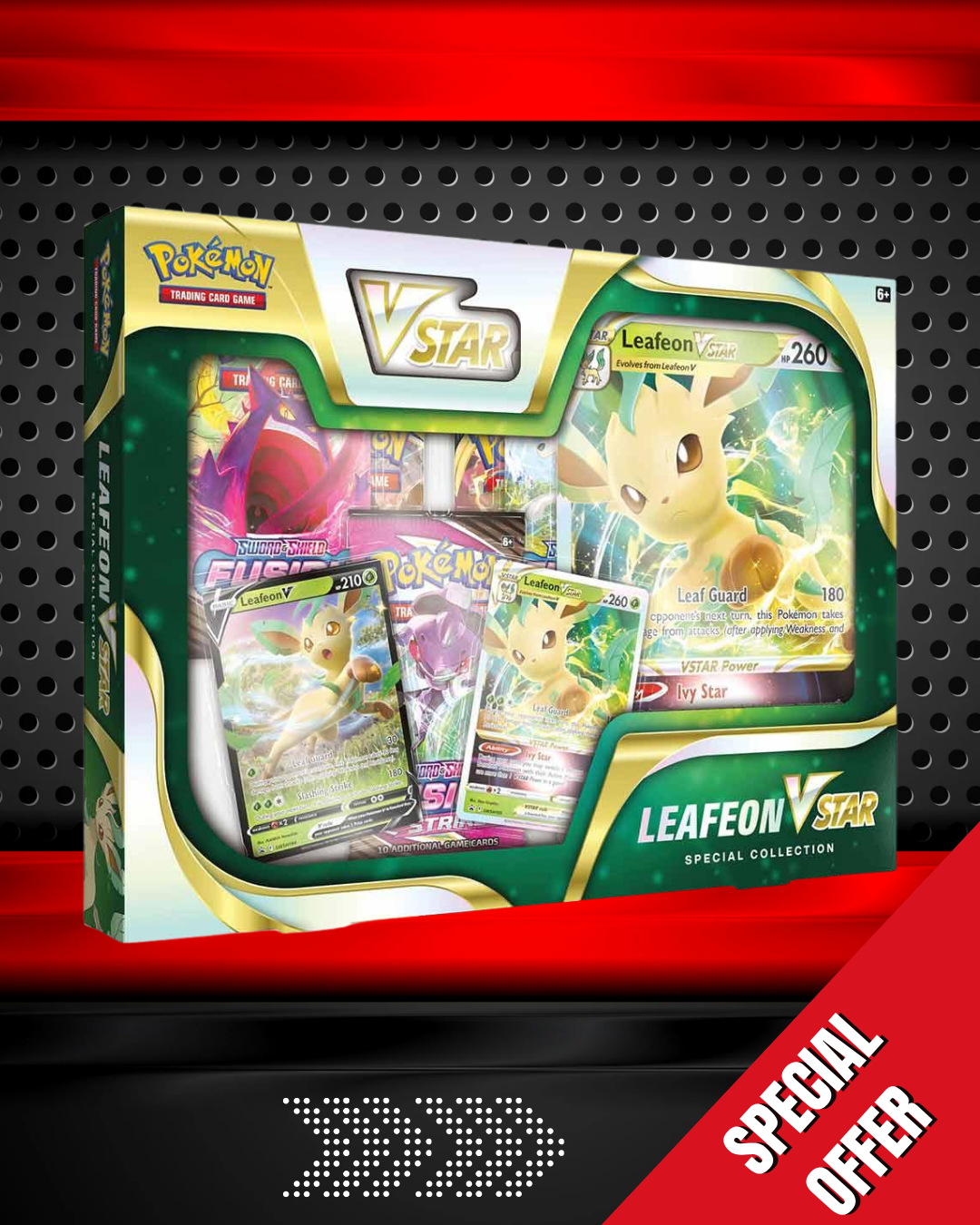 Pokemon TCG Leafeon VSTAR Special Collection