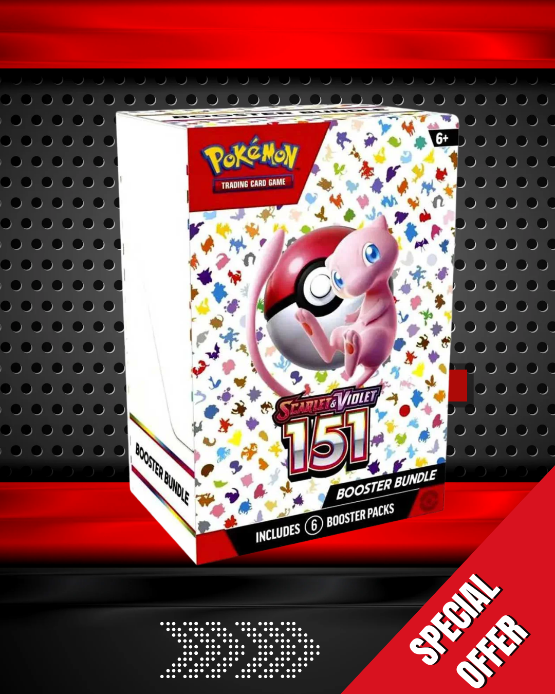 Pokemon TCG 151 – Booster Bundle