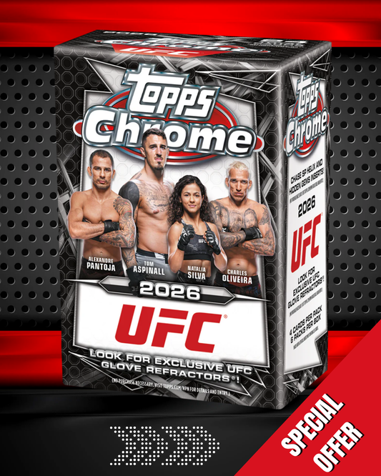 2026 Topps Chrome UFC Blaster Box x 2