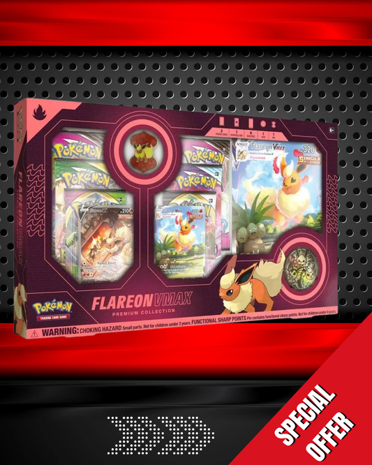 Pokemon TCG Flareon VMAX Premium Collection